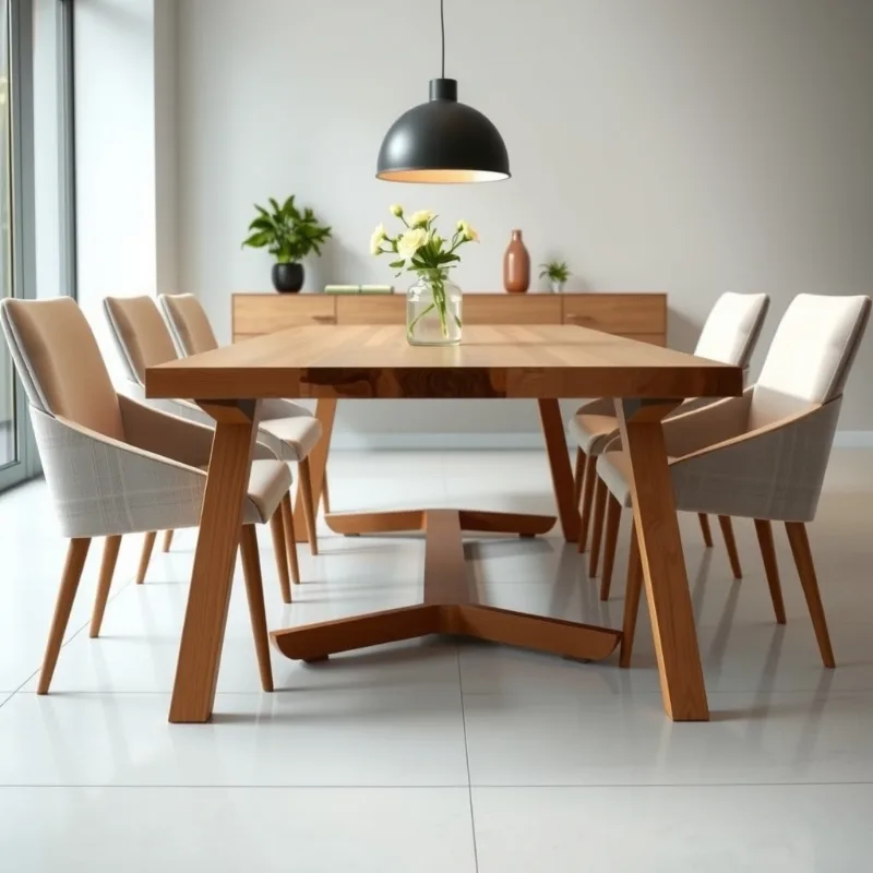 โต๊ะอาหารรุ่น Modern Dining