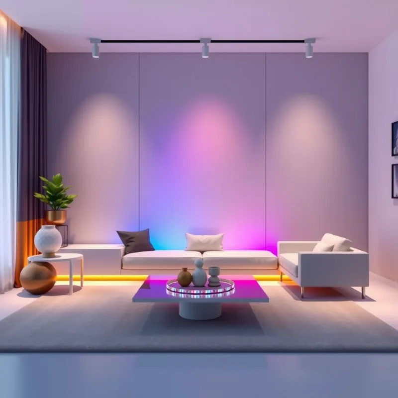 ระบบไฟ LED 16 ล้านสี